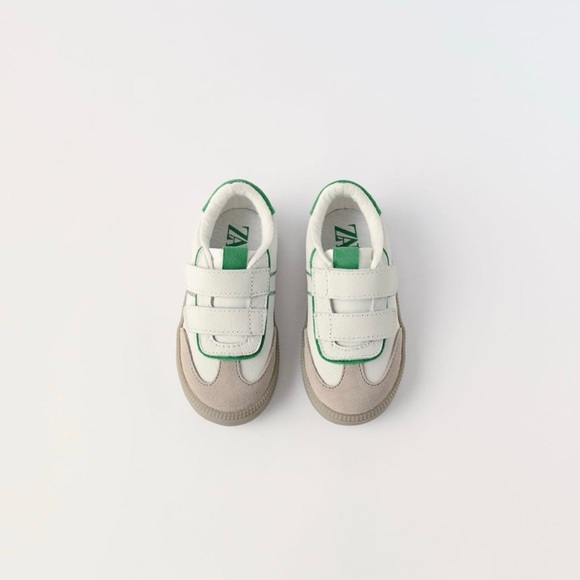 ZARA BABY LEATHER SNEAKERS - Picture 4 of 8